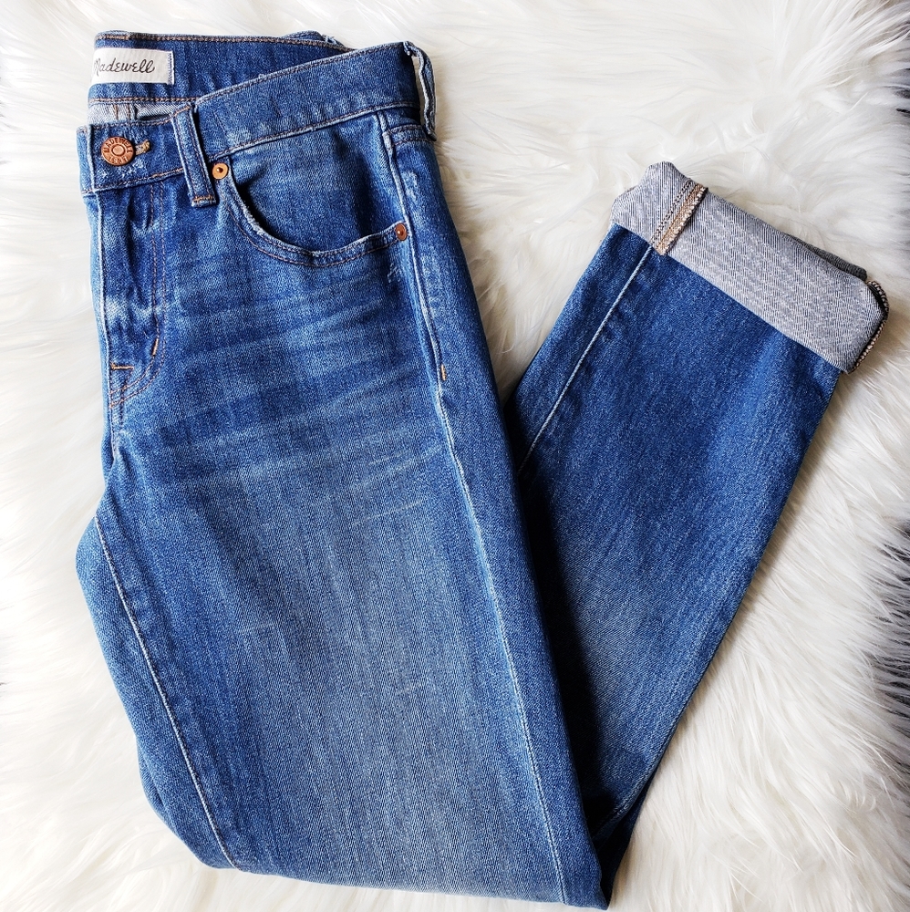 | Madewell | Slim Boyjean Boyfriend Jeans
